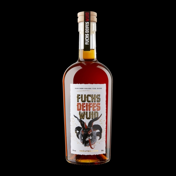 THE DUKE, Ingwerlikör – FuchsDeifesWUID 500ml, 35 % vol, BIO